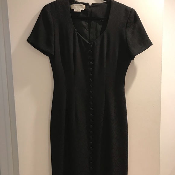 Maggie London black long dress size 4 - Picture 7 of 8